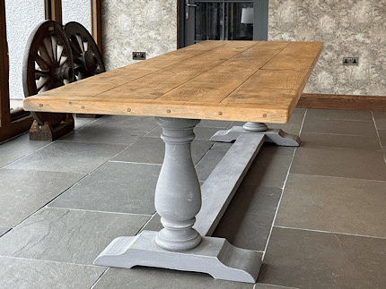 Balustrade Pedestal Table